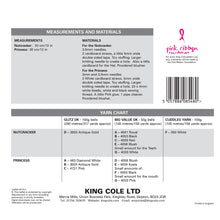 Load image into Gallery viewer, King Cole Knitting Pattern Nut Cracker &amp; Princess Dolls (9214)