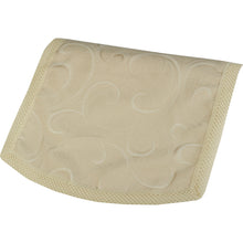 Load image into Gallery viewer, Scroll Pattern Round Arm Caps &amp; Chair Back Set with Crochet Trim (Cream)