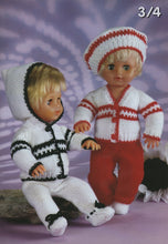 Load image into Gallery viewer, Peter Gregory Dolly Mixture Knitting Booklet Double Knitting Dolls Outfits AK 20
