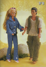Load image into Gallery viewer, Peter Gregory Dolly Mixture Knitting Booklet Double Knitting Dolls Outfits AK 20