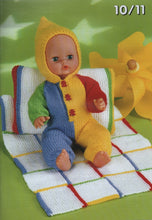 Load image into Gallery viewer, Peter Gregory Dolly Mixture Knitting Booklet Double Knitting Dolls Outfits AK 20