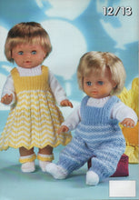 Load image into Gallery viewer, Peter Gregory Dolly Mixture Knitting Booklet Double Knitting Dolls Outfits AK 20