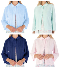 Load image into Gallery viewer, Slenderella Waffle Knit Button Fastening Bed Jacket (4 Colours)