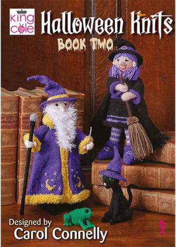 King Cole Halloween Knits Book 2 - Wizards Witches Cats Devil Grim Reaper & Vampire Knits