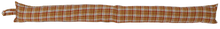 Load image into Gallery viewer, Poly Wool Check Fabric Draught Excluder (3 Colours)