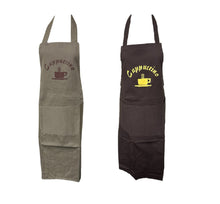 Load image into Gallery viewer, Cappuccino Cafe Barista Apron (2 Colours)