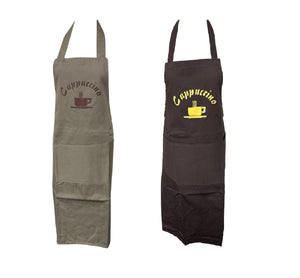 Cappuccino Cafe Barista Apron (2 Colours)