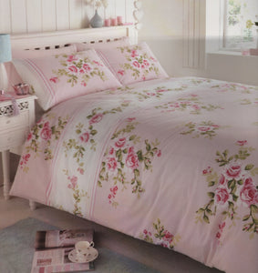 Chintz Super King Duvet Set (Pink or Blue)