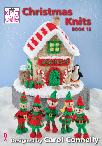 King Cole Christmas Knits Book 12 Enchanted Christmas Village & Festive Friends