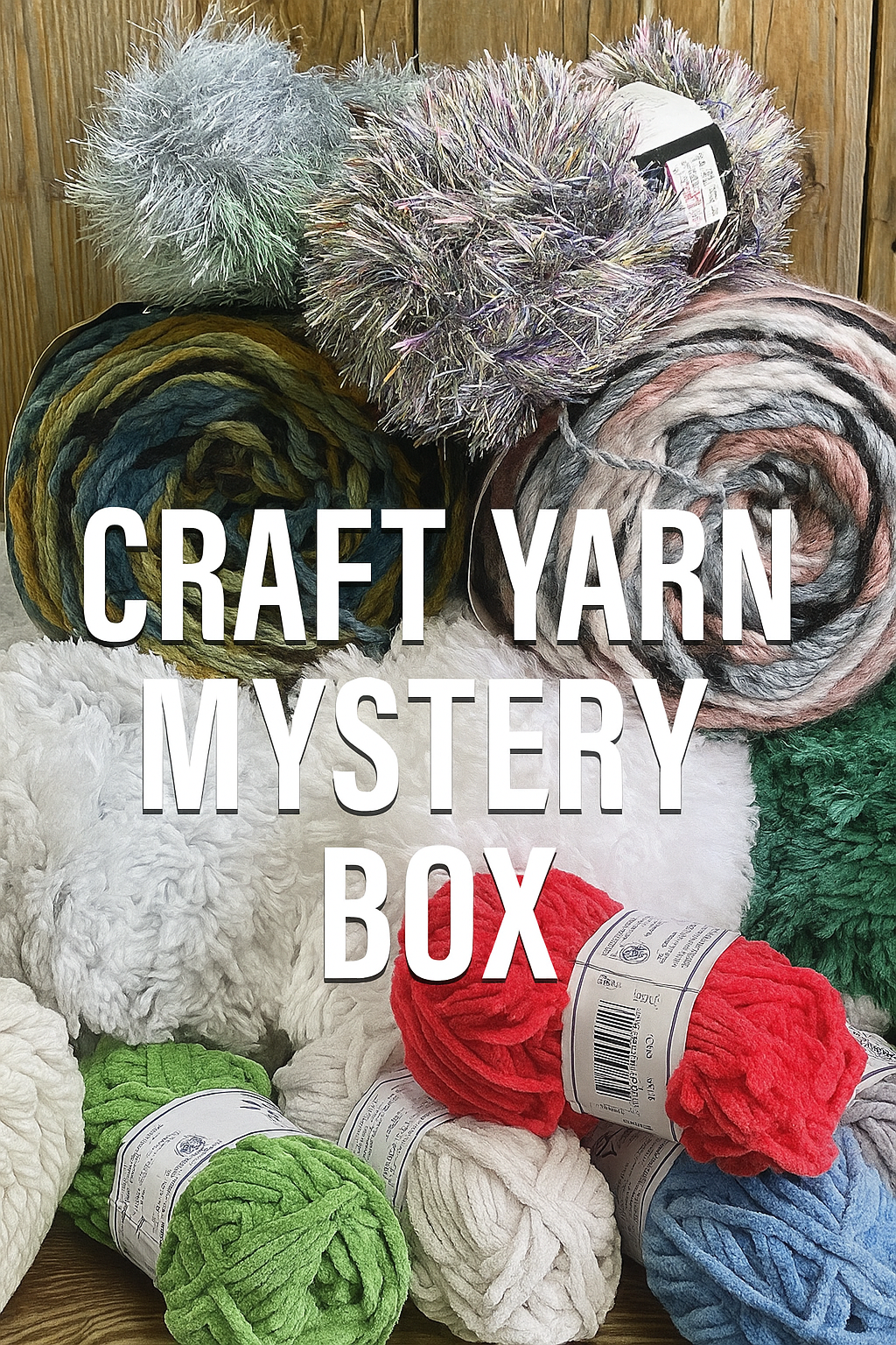 Craft Mystery Box Rope/Yarn Bundle 2KG