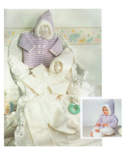 Load image into Gallery viewer, Peter Gregory Early Days Baby Outfits Knitting &amp; Crochet Booklet EX1