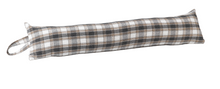 Load image into Gallery viewer, Poly Wool Check Fabric Draught Excluder (3 Colours)