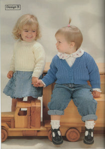 Peter Gregory Little Angels Kids Clothes Knitting Booklet EX5