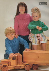 Peter Gregory Little Angels Kids Clothes Knitting Booklet EX5