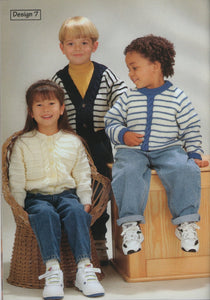 Peter Gregory Little Angels Kids Clothes Knitting Booklet EX5