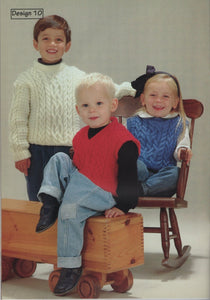 Peter Gregory Little Angels Kids Clothes Knitting Booklet EX5