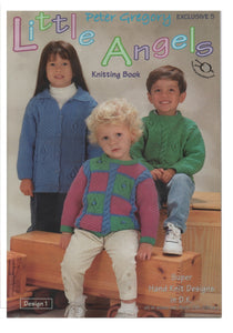 Peter Gregory Little Angels Kids Clothes Knitting Booklet EX5