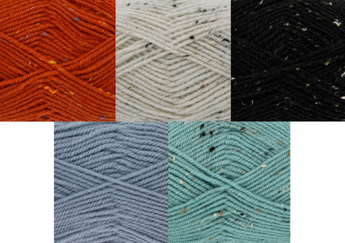 King Cole Fashion Aran Acrylic & Wool Knitting Yarn 100g Ball (Various Shades)