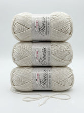 Load image into Gallery viewer, King Cole Finesse Cotton Silk DK Yarn 3 x 50g White (2810)