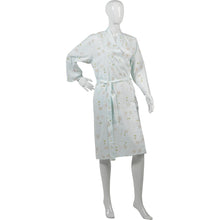 Load image into Gallery viewer, Slenderella Ladies Floral Dressing Gown (Mint Size 12-14)