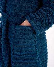 Load image into Gallery viewer, Slenderella Ladies Teddy Fleece Hooded Dressing Gown (3 Colours)