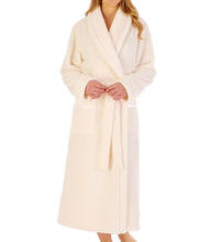 Load image into Gallery viewer, Slenderella Luxury Flannel Fleece Shawl Collar Dressing Gown (5 Colours)