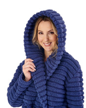 Load image into Gallery viewer, Slenderella Teddy Bear Fleece Hooded Dressing Gown (2 Colours)