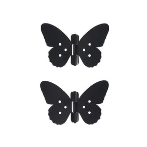 Black Butterfly Door Hinges (2 Designs)