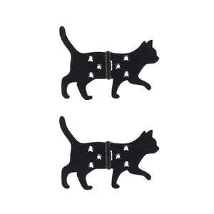 Black Cat Door Hinges (Left or Right)