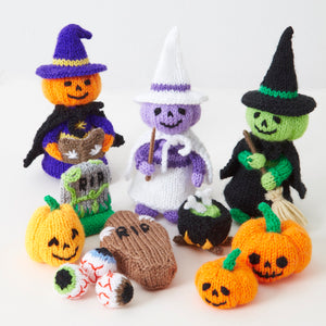 King Cole Halloween Knitting Pattern Book 3: Season of the Pumpkins