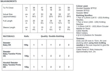 Load image into Gallery viewer, James Brett Double Knitting Pattern - Baby Sweater &amp; Hooded Jumper (JB684)