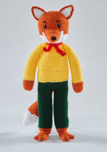 Load image into Gallery viewer, King Cole Joseph Bear Goes Fishing Story Book &amp; Crochet Pattern Booklet By Elizabeth Darrell