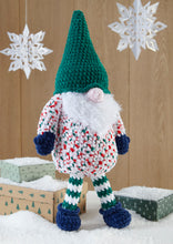 Load image into Gallery viewer, King Cole Christmas Crochet Book 9 Festive Gonk Character Toy Decorations
