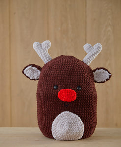 King Cole Christmas Crochet Book 9 Festive Gonk Character Toy Decorations