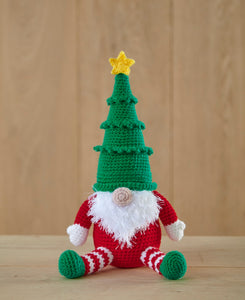 King Cole Christmas Crochet Book 9 Festive Gonk Character Toy Decorations
