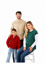 Load image into Gallery viewer, King Cole Knitting Pattern 6357 Super Chunky Kids &amp; Adults Sweater, Cardigan &amp; Top
