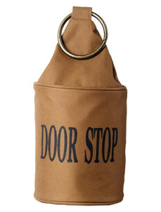 Fabric Door Stop with Metal Ring (3 Colours)