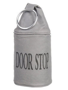 Fabric Door Stop with Metal Ring (3 Colours)