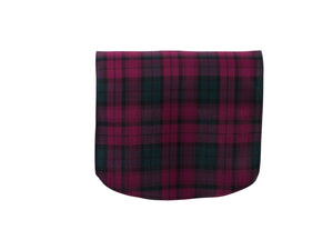 Tartan Pair of Arm Caps or Chair Back (5 Colours)