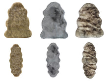 Load image into Gallery viewer, Extra Thick Soft Acrylic Luxury Faux Fur Sheepskin Rug 90cm x 90cm (2 Colours)