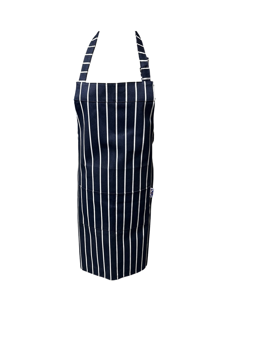 100% Cotton Bib Apron with Pocket 60cm x 80cm (Navy)