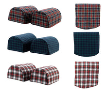 Load image into Gallery viewer, Tartan Pair of Arm Caps or Chair Back (3 Colours)
