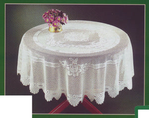 Monica Lace Tablecloths - Cream or White (Various Sizes)