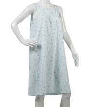 Load image into Gallery viewer, Slenderella Ladies Sleeveless Floral Nightdress UK 10-22 (Blue or Pink)