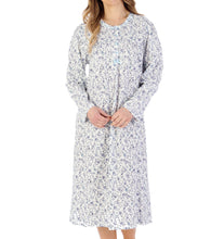 Load image into Gallery viewer, Slenderella Ditsy Floral Jersey Long Sleeve Nightie (3 Colours)