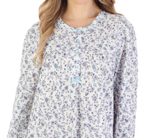 Load image into Gallery viewer, Slenderella Ditsy Floral Jersey Long Sleeve Nightie (3 Colours)