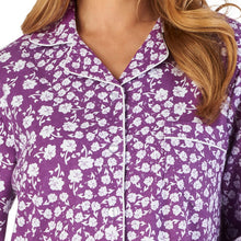 Load image into Gallery viewer, Slenderella Ladies Floral Brushed Cotton Nightshirt (3 Colours)