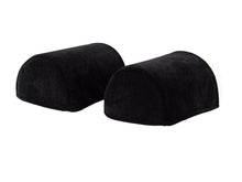 Load image into Gallery viewer, Chenille Velvet Round Arm Caps or Chair Backs (Various Colours)