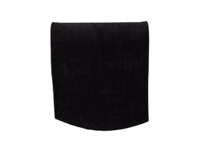 Chenille Velvet Round Arm Caps or Chair Backs (Various Colours)