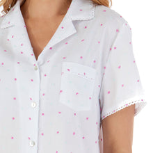 Load image into Gallery viewer, Slenderella Ladies Cotton Dobby Dot Tailored Pyjamas Set (UK 10-26)